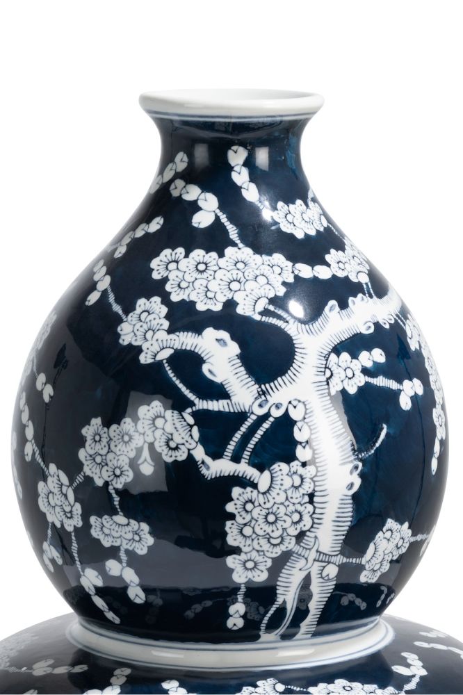 Ling vaas H61cm - Blauw - Afbeelding 2