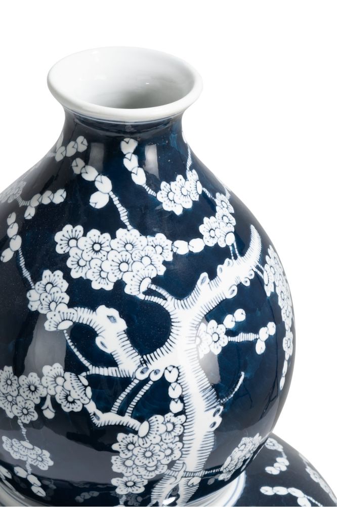 Ling vaas H61cm - Blauw - Afbeelding 3