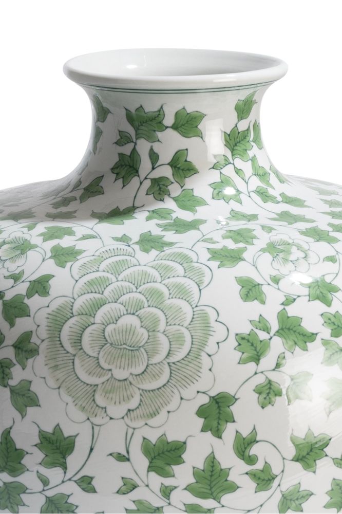 Yin vaas H41cm - Groen - Afbeelding 2