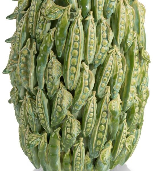 image Peas in a pot vaas H45cm - Groen