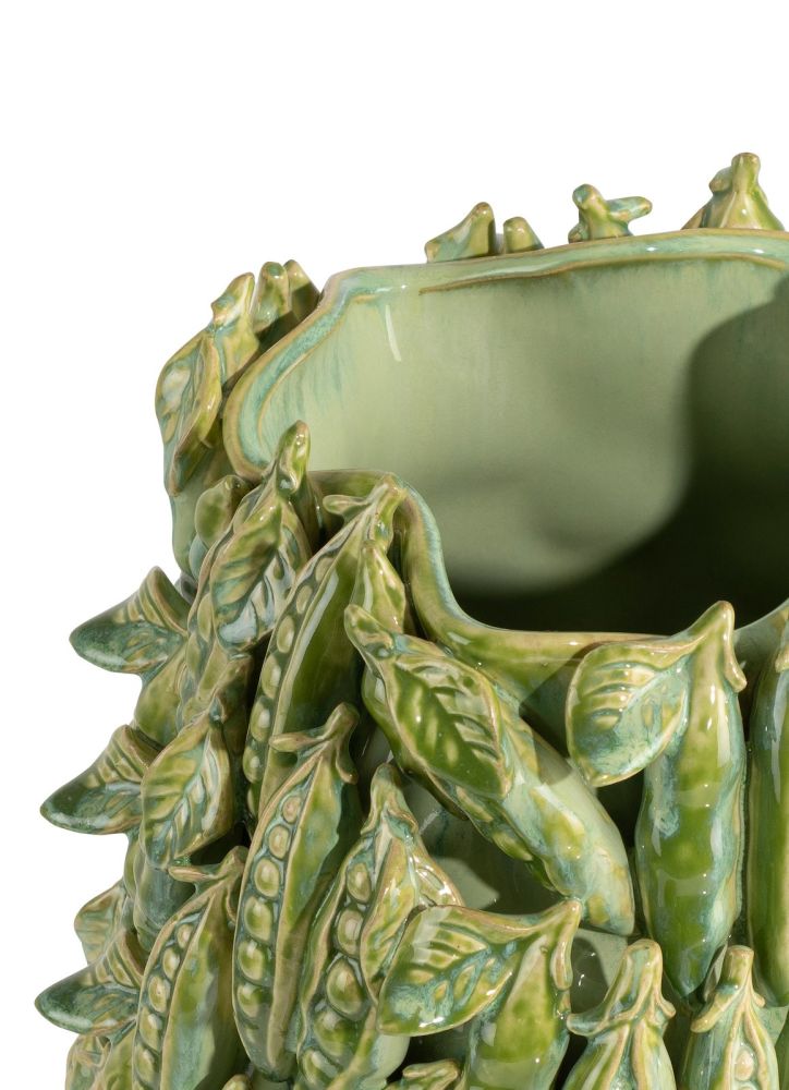 Peas in a pot vaas H45cm - Groen - Afbeelding 4