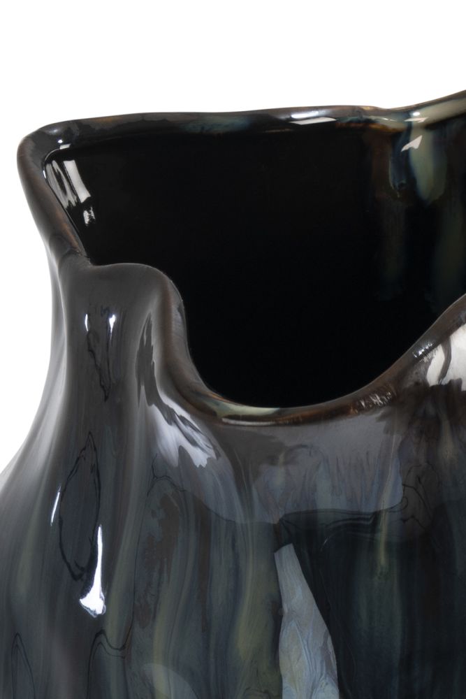 Julius vaas H45cm - Blauw - Afbeelding 3