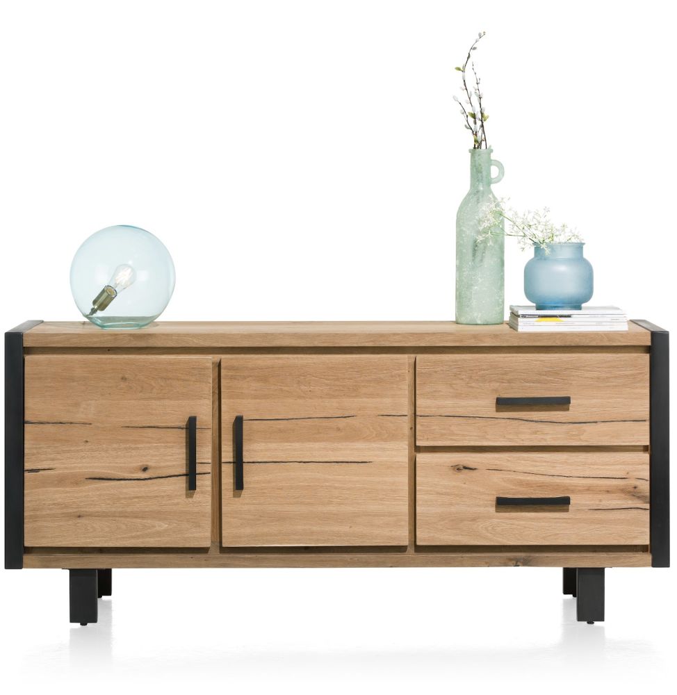Brooklyn, dressoir 180 cm - 2-deuren + 2-laden