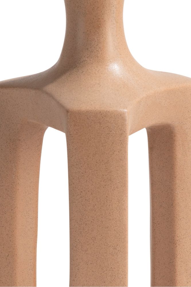 Jules vaas H42cm - Beige - Afbeelding 2