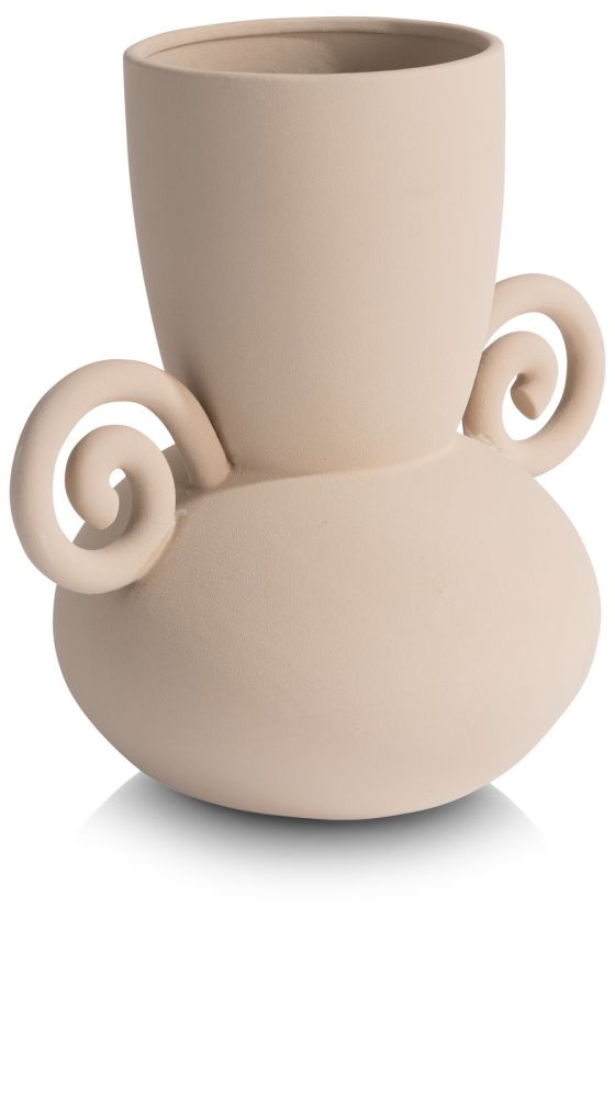 Julot vaas H34cm - Beige - Afbeelding 2