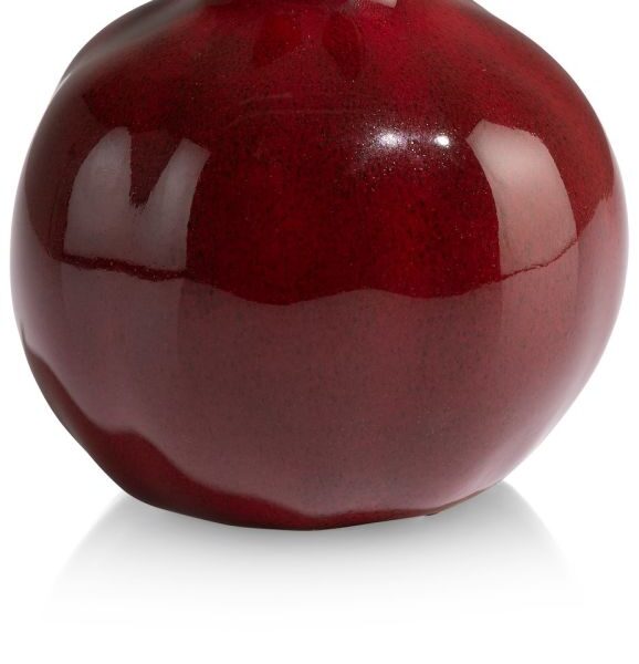 Pomegranate kandelaar H12cm - Bordeaux