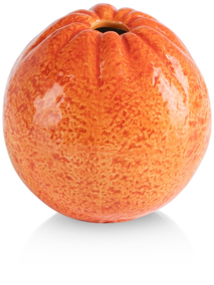 Orange vaas H12cm - Oranje