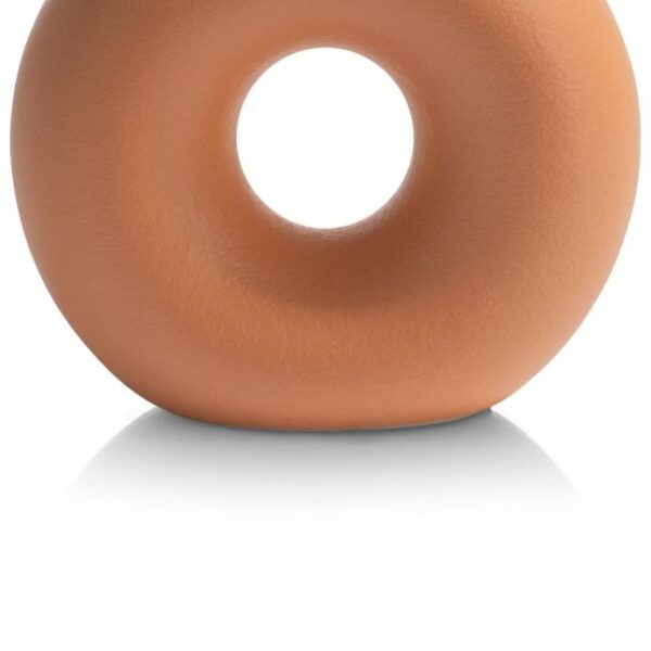image Donut vaas H22cm - Oranje
