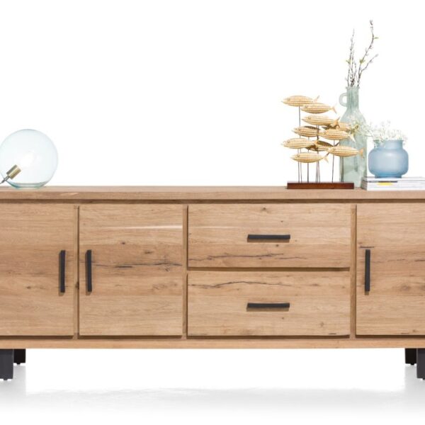 Brooklyn, dressoir 240 cm - 3-deuren + 2-laden