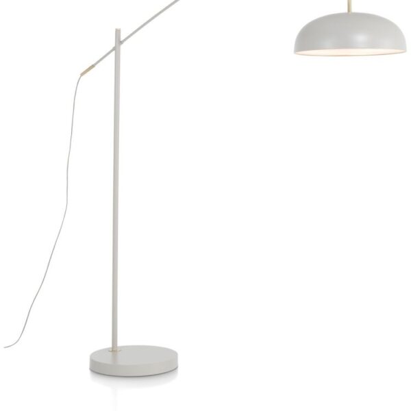 Hugo boog vloerlamp 3*E27 - Grijs