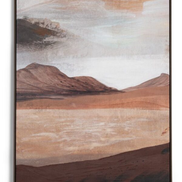 Desert schilderij 100x140cm - Bruin