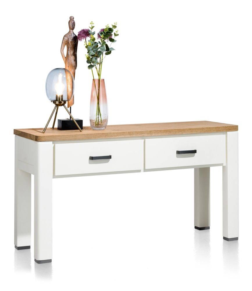 Arizona, wandtafel 140 x 45 cm + 2-laden - Afbeelding 2