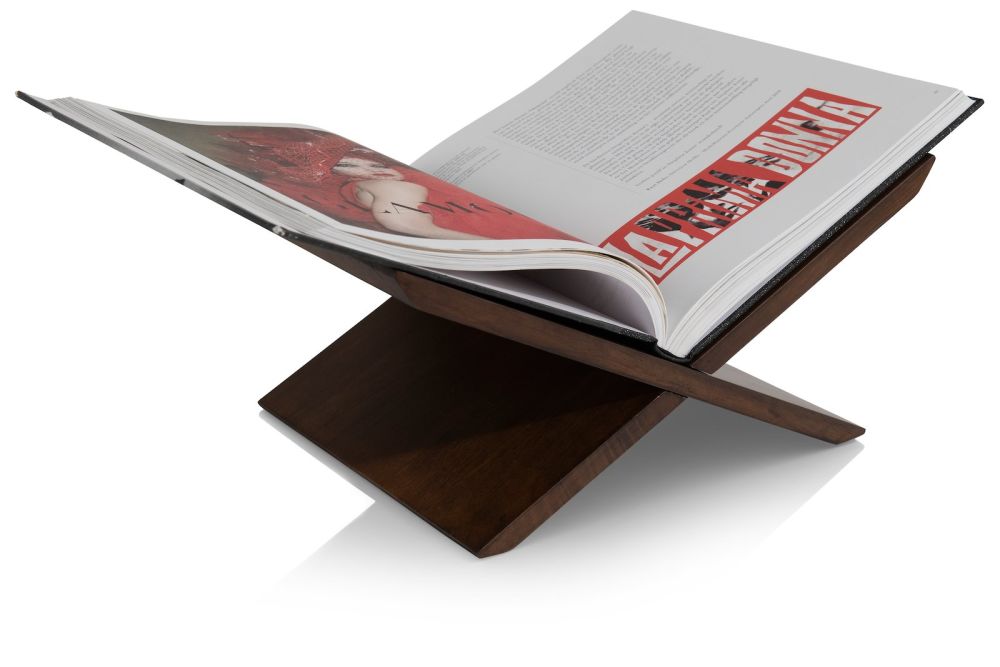Siem boekenstandaard - bruin - Afbeelding 2