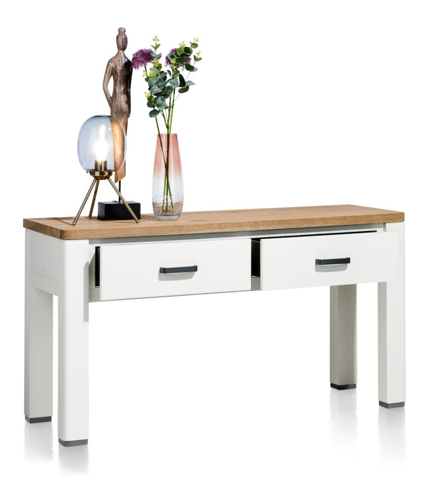 Arizona, wandtafel 140 x 45 cm + 2-laden - Afbeelding 3