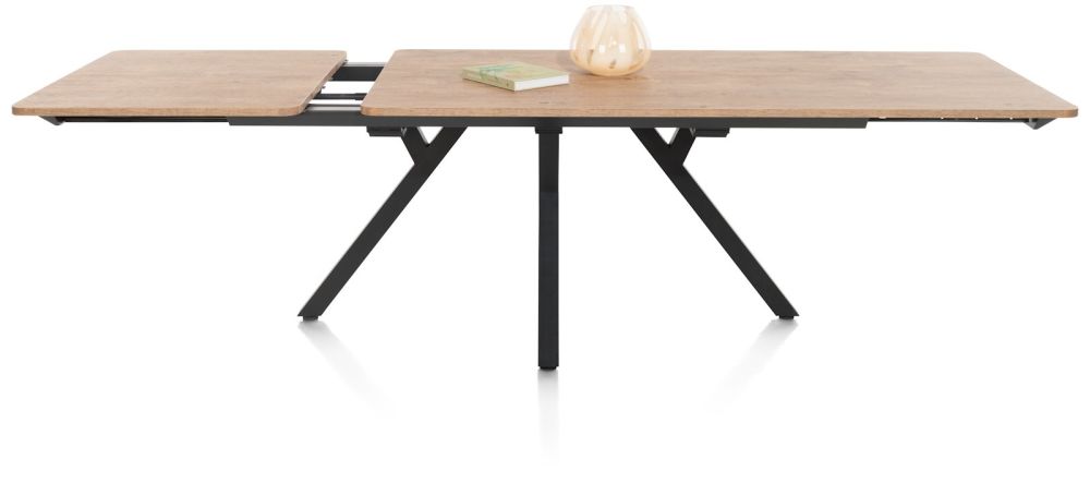 Perth, uitschuiftafel 200 (+ 80 cm.) x 100 cm - uitschuif uiteinde - Afbeelding 3