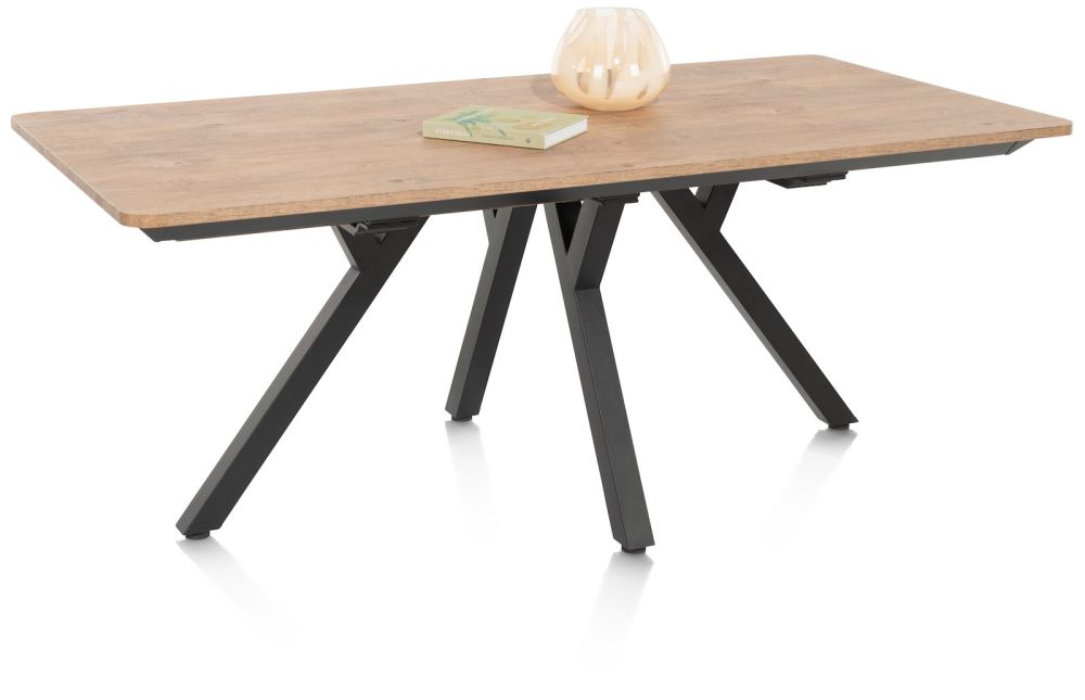 Perth, uitschuiftafel 200 (+ 80 cm.) x 100 cm - uitschuif uiteinde - Afbeelding 7