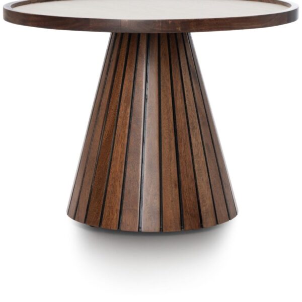 image Cleo bijzettafel H44cm - Bruin