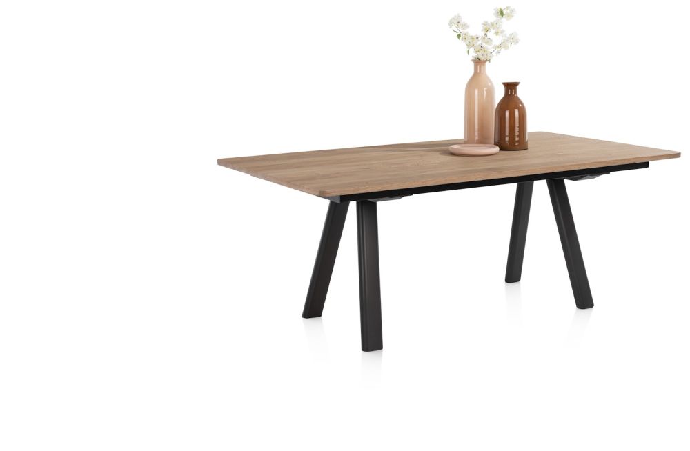 Zade, uitschuiftafel 200 (+ 80) x 100cm - onderstel gaat mee naar buiten - Afbeelding 7