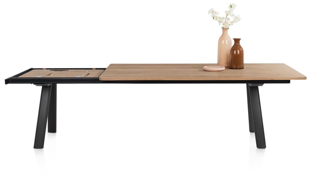 Zade, uitschuiftafel 200 (+ 80) x 100cm - onderstel gaat mee naar buiten - Afbeelding 9