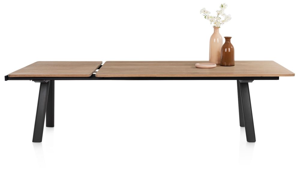 Zade, uitschuiftafel 200 (+ 80) x 100cm - onderstel gaat mee naar buiten - Afbeelding 11