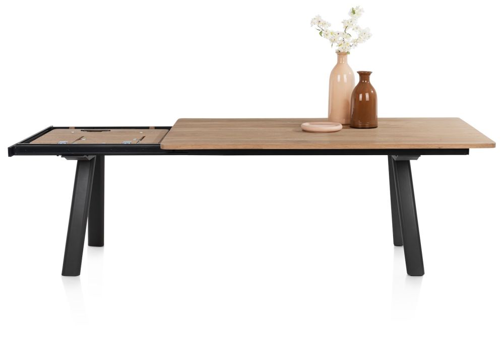 Zade, uitschuiftafel 170 (+ 60) x 100cm - onderstel gaat mee naar buiten - Afbeelding 5
