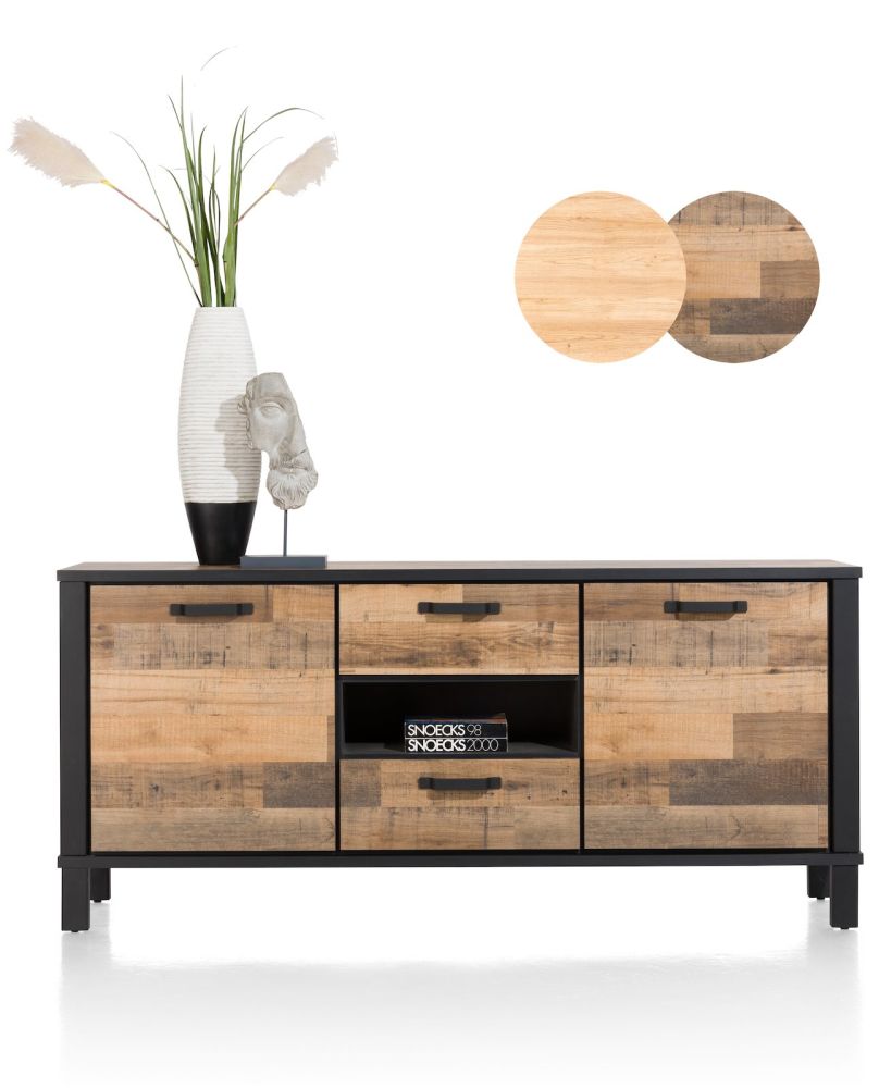 Sardinie, dressoir 180 cm - 2-deuren + 2-laden + 1-niche - Afbeelding 10
