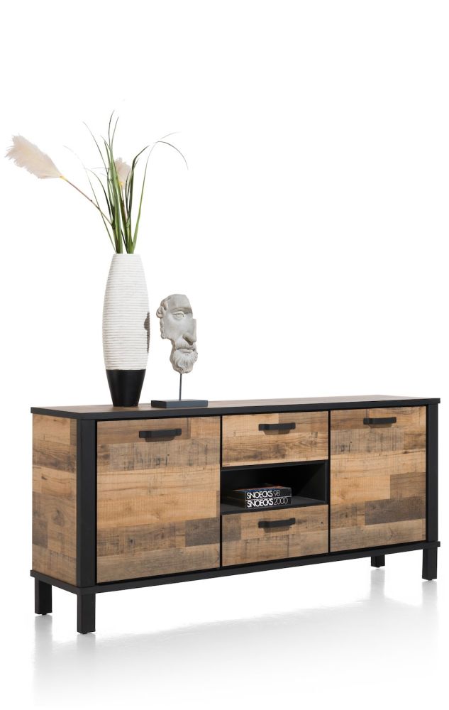 Sardinie, dressoir 180 cm - 2-deuren + 2-laden + 1-niche - Afbeelding 11