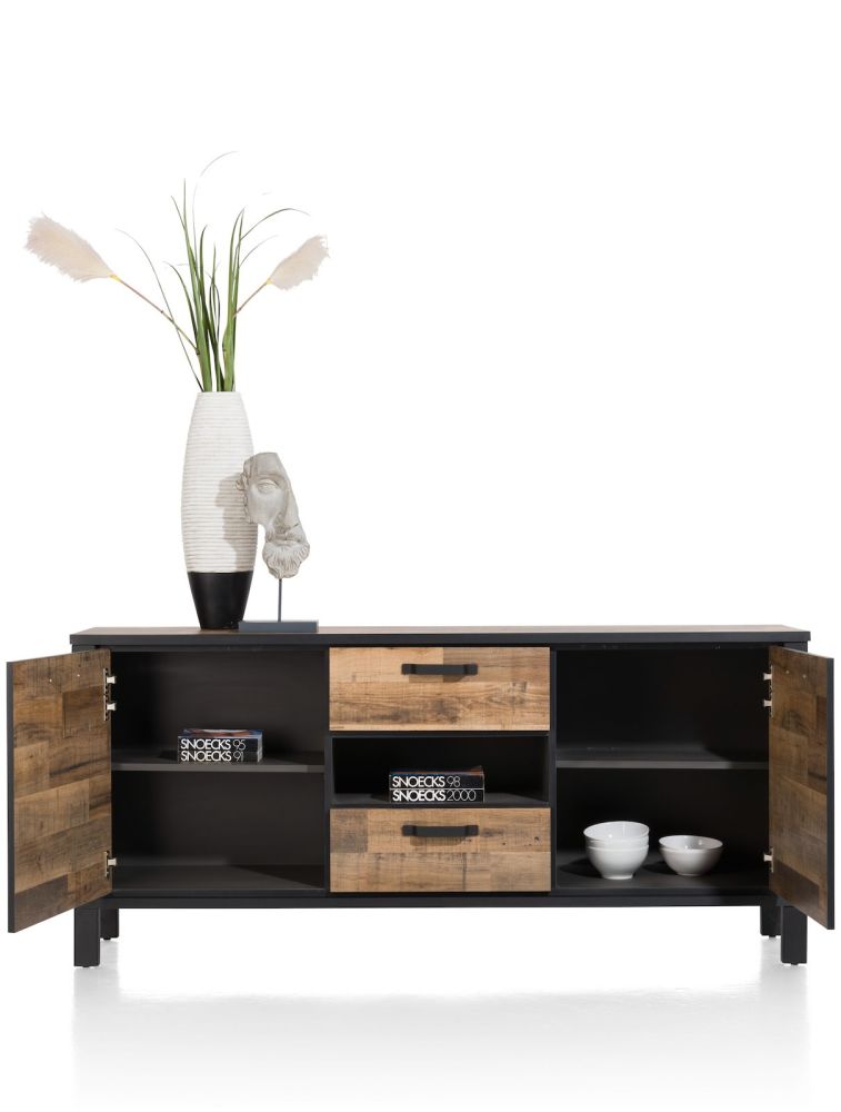 Sardinie, dressoir 180 cm - 2-deuren + 2-laden + 1-niche - Afbeelding 12