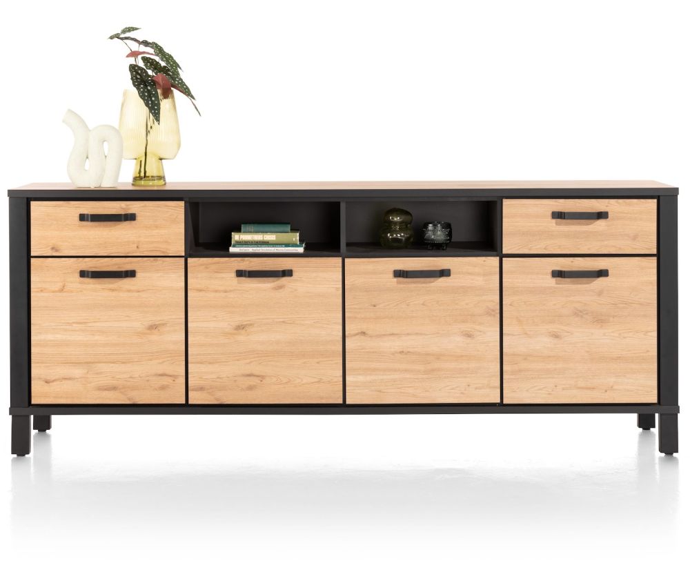 Sardinie, dressoir 220 cm - 4-deuren + 2-laden + 2-niches - Afbeelding 10