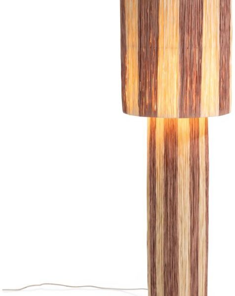 Billie vloerlamp 1*E27 - Bruin