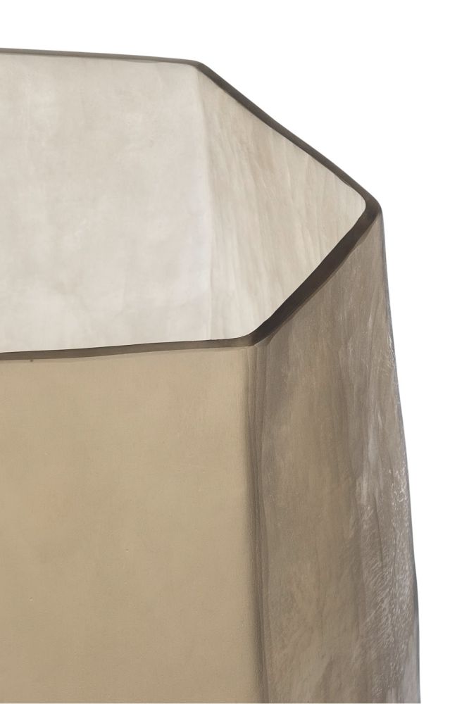 Noisettes vaas H39cm - Taupe - Afbeelding 2