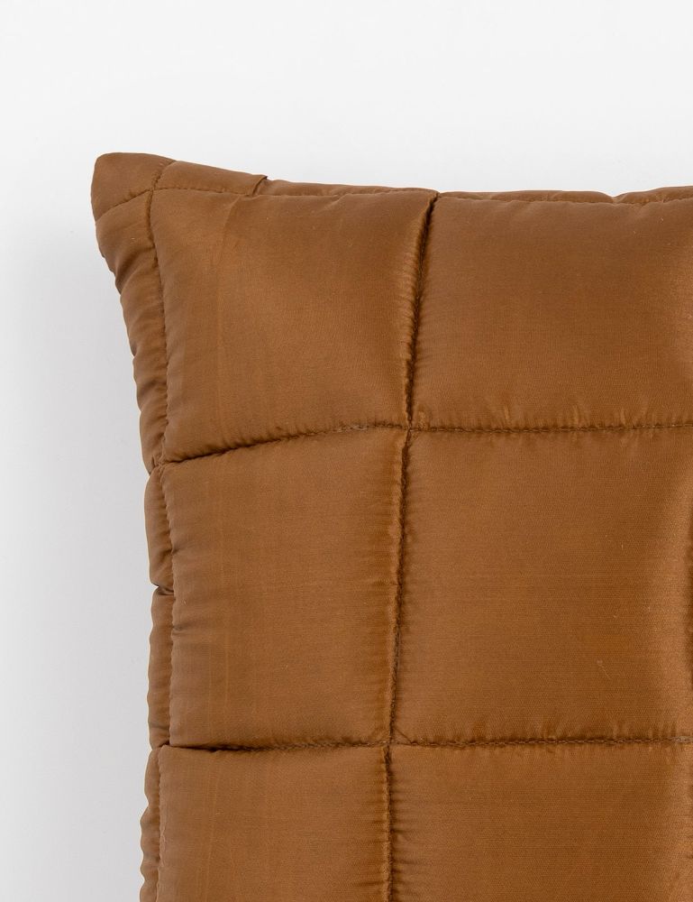 Puff kussen 45x45cm - Bruin - Afbeelding 3