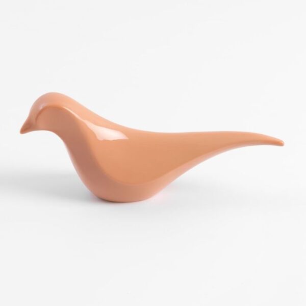 Leen beeld H14cm - Oranje