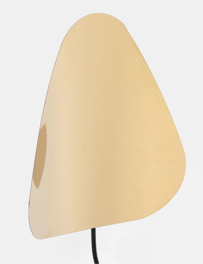Bea kandelaar H20cm - Zwart/Goud - Afbeelding 2