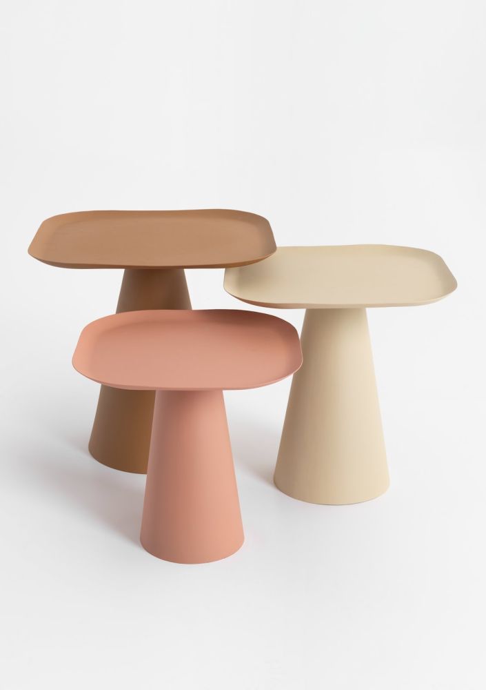 Leah bijzettafel H50cm - Bruin - Afbeelding 4