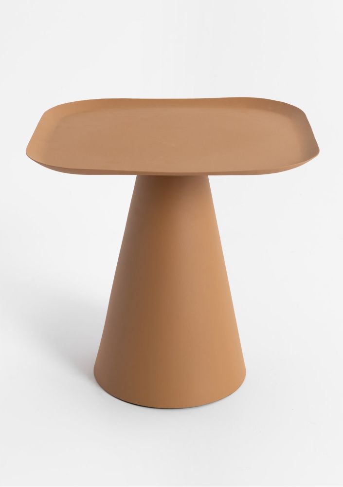 Leah bijzettafel H50cm - Bruin