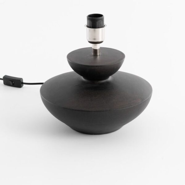 image Noor lampenvoet 1*E27 - Zwart