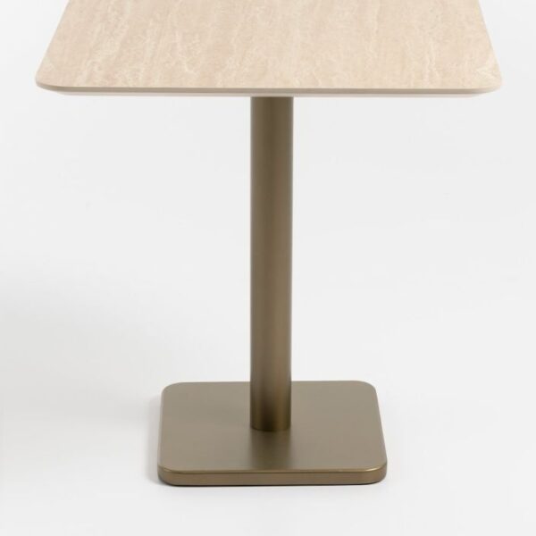 image Brest bistrotafel Travertine 75x75cm