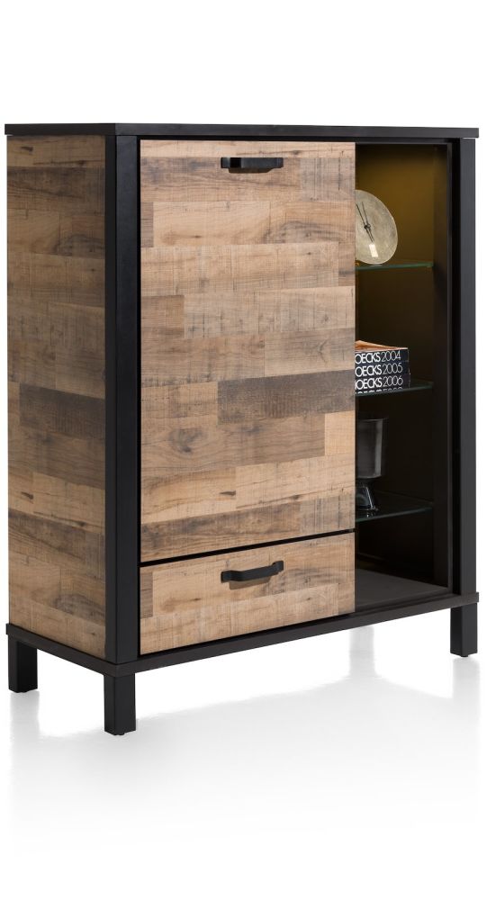 Sardinie, highboard 115 cm - 1-deur + 1-lade (+ LED) - Afbeelding 7