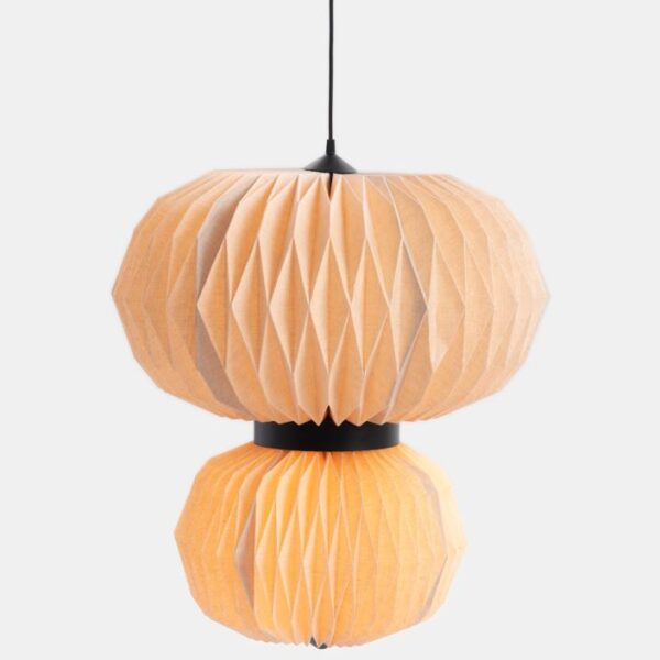 Rikke hanglamp 2*E27 D60cm - Beige