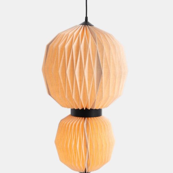 Rikke hanglamp 2*E27 D40cm - Beige