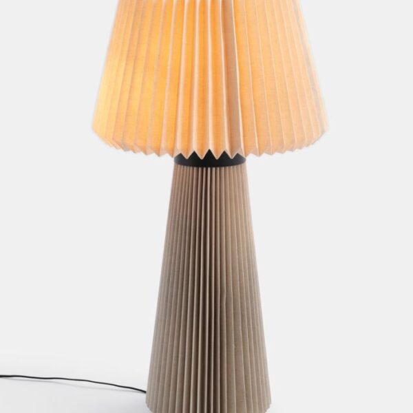 Rikke vloerlamp 1*E27 H95cm - Beige