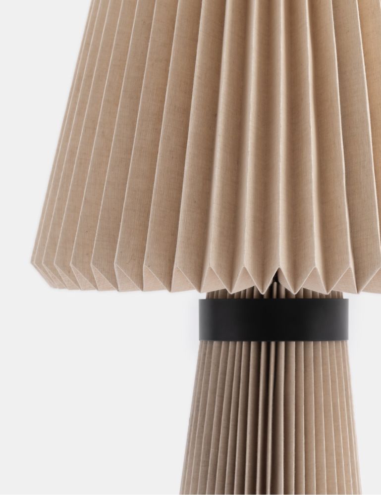 Rikke vloerlamp 1*E27 H95cm - Beige - Afbeelding 6