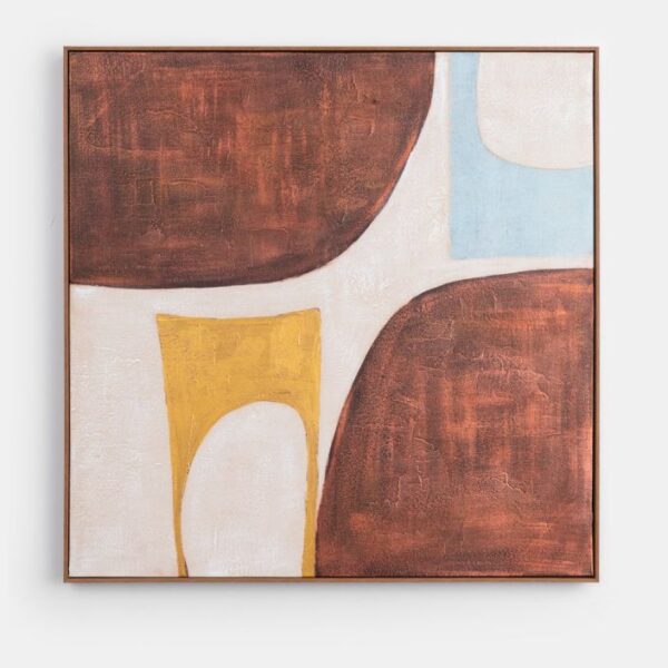 image Annemijn schilderij 80x80cm - Multikleur