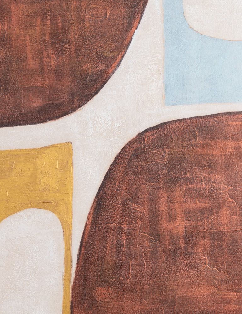 Annemijn schilderij 80x80cm - Multikleur - Afbeelding 3