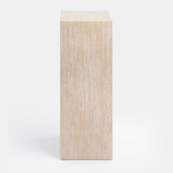 Nea pilaar H80cm - Cremekleurig