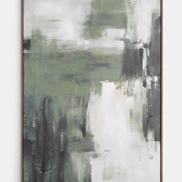 Eef schilderij 90x140cm - Groen