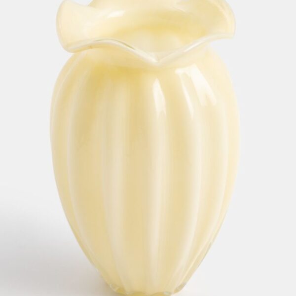 Aveline vaas h35cm - Geel