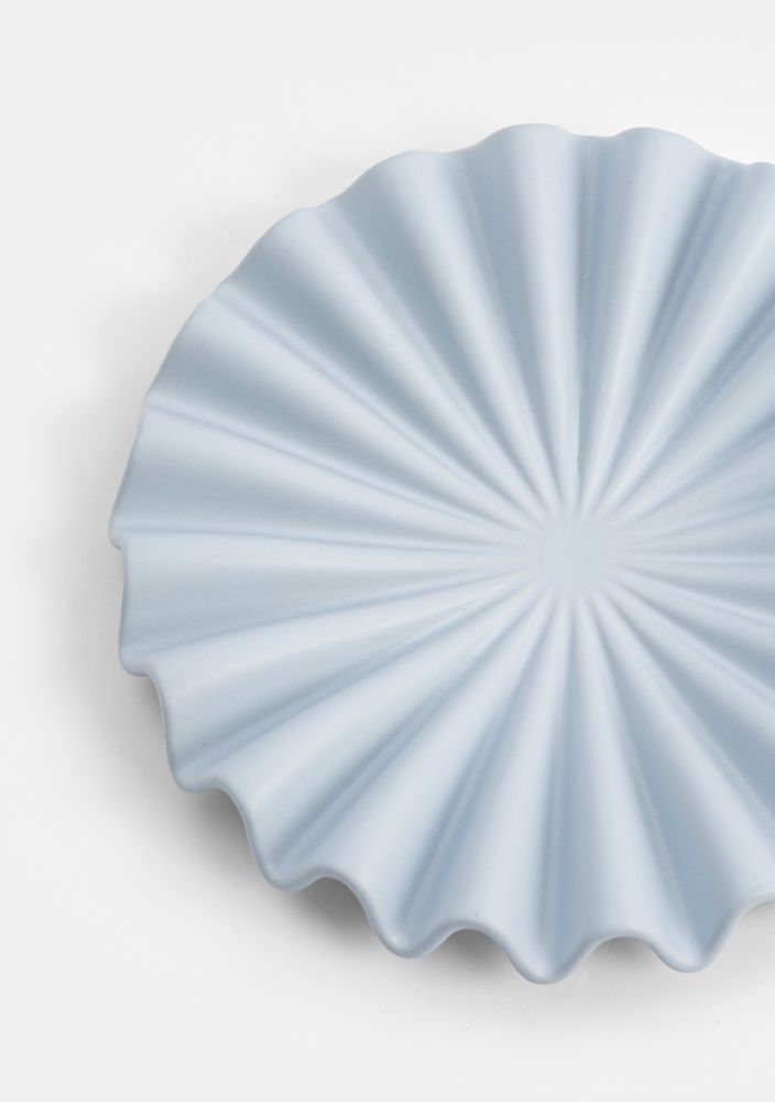 Alisha schaal d26cm - Blauw - Afbeelding 4