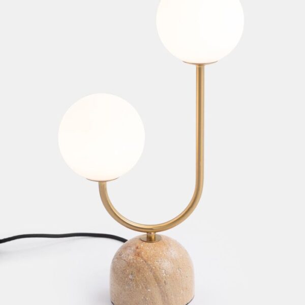 image Tobie tafellamp 2*g9 - Wit
